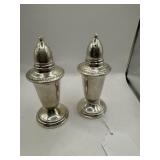 Crown Sterling Salt & Pepper Shakers