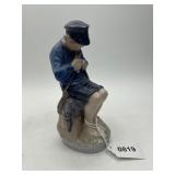 Royal Copenhagen Figure of a Fisherman, 7ï¿½ï¿½