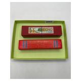 M. Hohner Echo and Marine Band Harmonicas