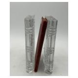 Ralph Lauren Crystal Bookends