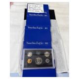 Five 1971 U.S. Mint Proof Sets