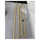 Two Strands of Handcrafted Pearls