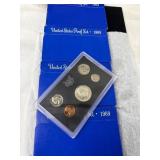 1969 U.S. Mint Proof Sets (5 Total)