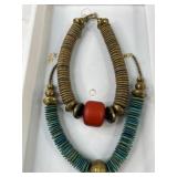 Two-Strand Beaded Necklace Set