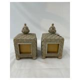 Silver Ornate Photo Blocks