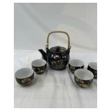 Handmade 24K Gold Japanese Tea Set