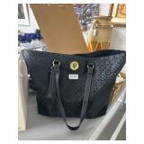 Black Tommy Hilfiger Tote Bag
