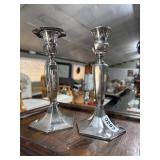 Silver Plate Candlesticks