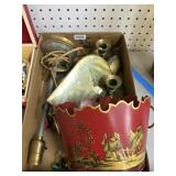 Decorative Brass Items and Lamp Parts