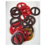 Vintage Plastic Buckles