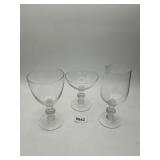 French Lalique Crystal Glassware