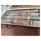 Tray of 3-Inch Printing Stamps