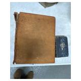 2 Antique Books, As-Is Condition