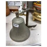 8-Inch Metal Bell With Anchor Mount
