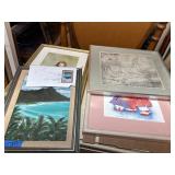 4-Piece Art Lot Featuring Various Styles