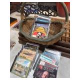 Classical CDs in Vintage Basket