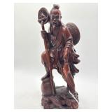 10-Inch Japanese Wood Carving