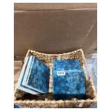 Blue Ceramic Tiles Marked Japan