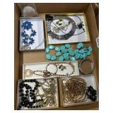 Jewelry Lot with Necklaces and Bracelets