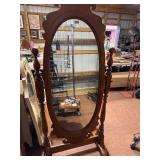 Wooden Freestanding Floor Mirror