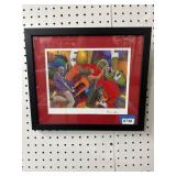 Framed Artwork by Marcus Glenn