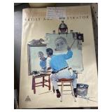 1970 First Edition Norman Rockwell Book