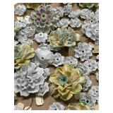 French Ceramic Floral Decor