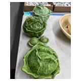 Holland Mold Green Ceramic Dishware