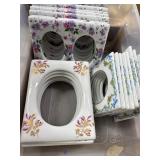 Limoges Porcelain Picture Frames