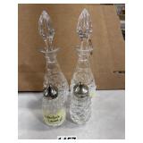 4-Piece Waterford Laurel Crystal Lot