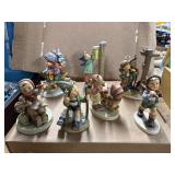 7 Vintage Hummel Figurines