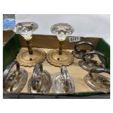 Bergdorf Napkin Holders and Glass Pulls