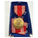 WWII Army Good Conduct Medal with Ribbon