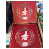 Goebel 1980 Crystal Glass Plates