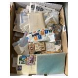 Ephemera Lot Including Stamps and Letters