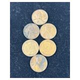 Wheat Penny Coin Collection With Rolls