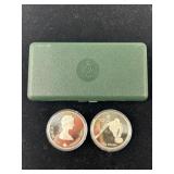 1988 Calgary Olympic Silver Coins Set