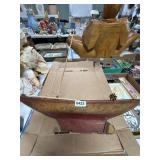 Vintage Wooden Model Boat ï¿½Resoluteï¿½