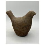 Carved Stone Bird Figurine