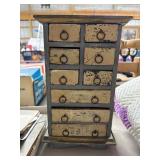 Small Wooden Drawer Cabinet