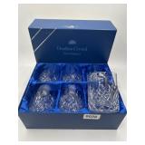 6 Doulton Crystal Tumblers