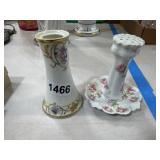 Two Antique Hat Pin Holders