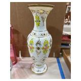 20-Inch Bohemian Glass Vase