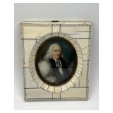 4 1/2ï¿½5 1/2ï¿½ Bone Frame With Portrait