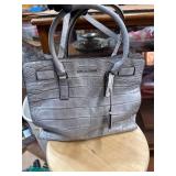 Michael Kors Crocodile Embossed Handbag