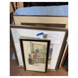 6 Pc Art Lot With Various Styles