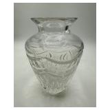 Waterford Crystal Etched Glass Vase