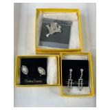 3 Boxed Costume Jewelry Pieces
