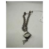 Sterling Silver Graduation Charm Bracelet