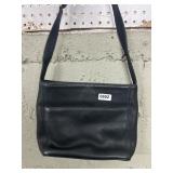Coach Black Leather Shoulder Bag